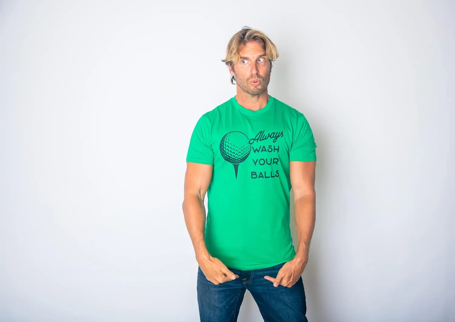 Funny Mens Golfing T Shirts Best Dad by Par and Other Graphic Golf Tees for Dads