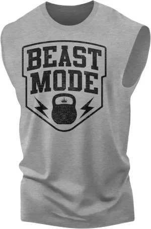 Gymish Lifestyle Graphic Gym Muscle Tank Tops for Men  Funny Sleeveless Workout Lifting Shirts
