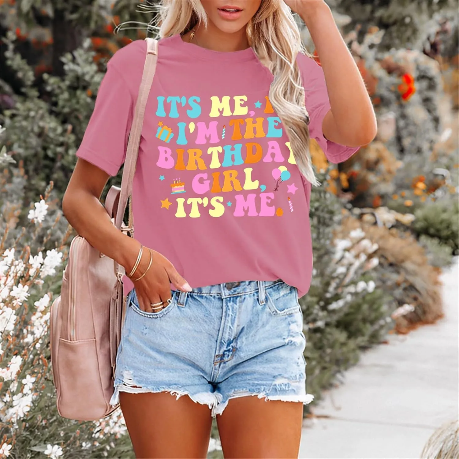 Happy Birthday Shirts for Women Cute My Day My Way Birthday Girl T-Shirt