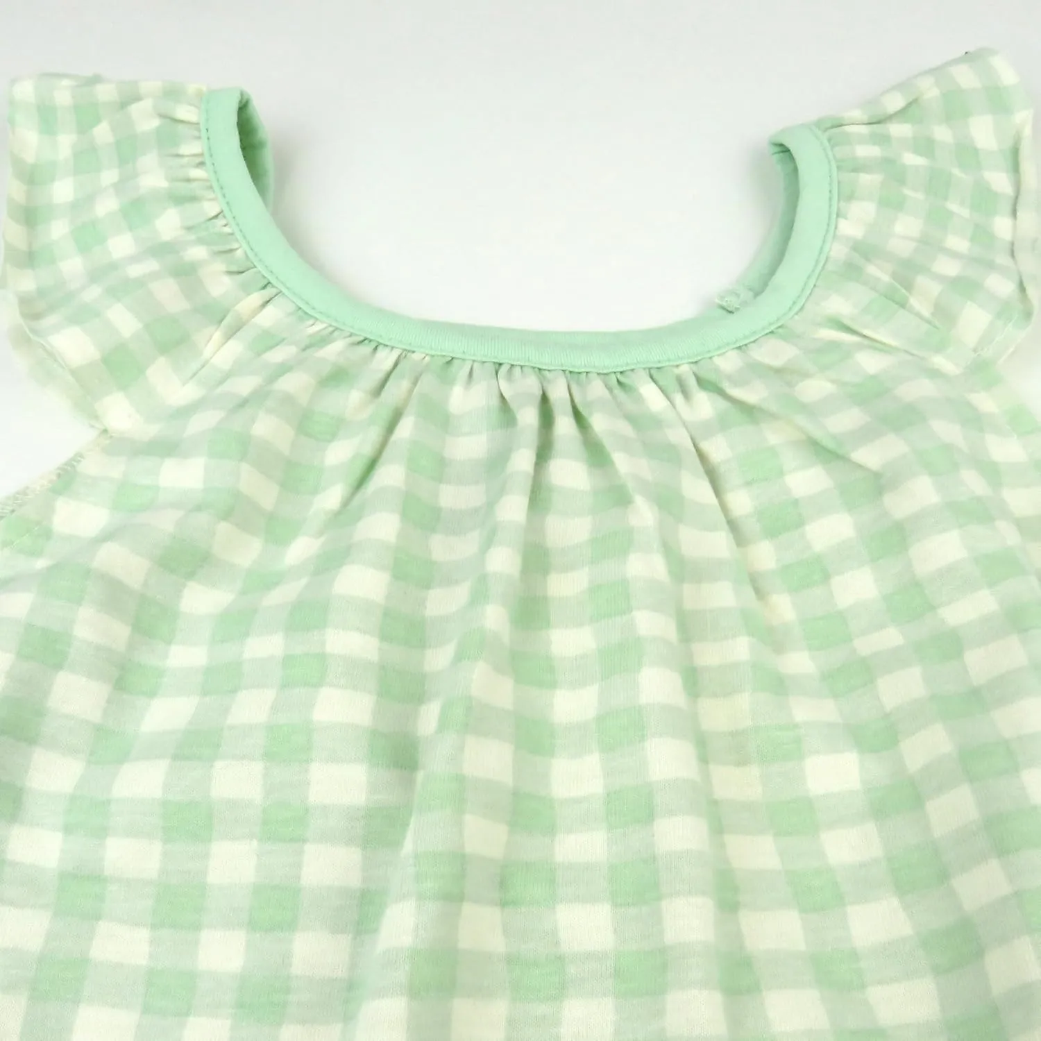 HonestBaby Baby, Toddler, and Little Girls' 100% Organic Cotton Puff Sleeve T-Shirts (5 Pack)