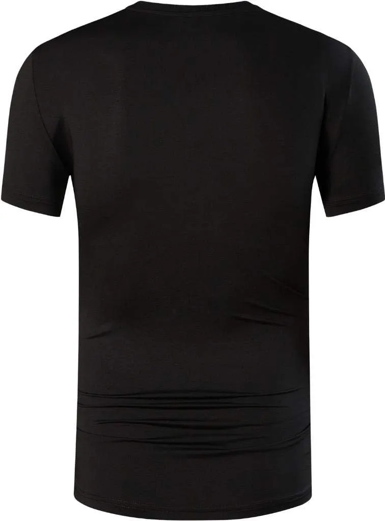 jeansian Boy's Quick Dry Fit Sport Short Sleeve Breathable T-Shirt Tee Shirt Tshirt Tops Tennis Golf Bowling LBS701