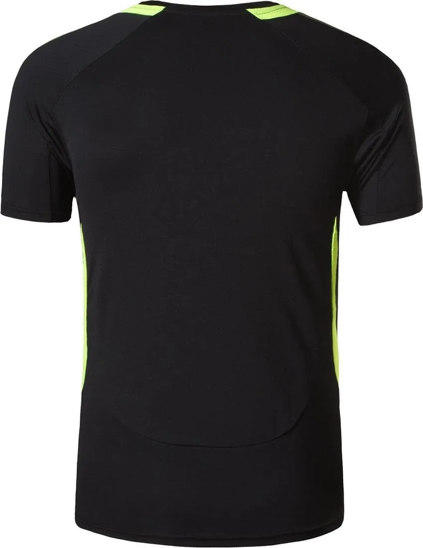jeansian Boy's Quick Dry Fit Sport Short Sleeve Breathable T-Shirt Tee Shirt Tshirt Tops Tennis Golf Bowling LBS701