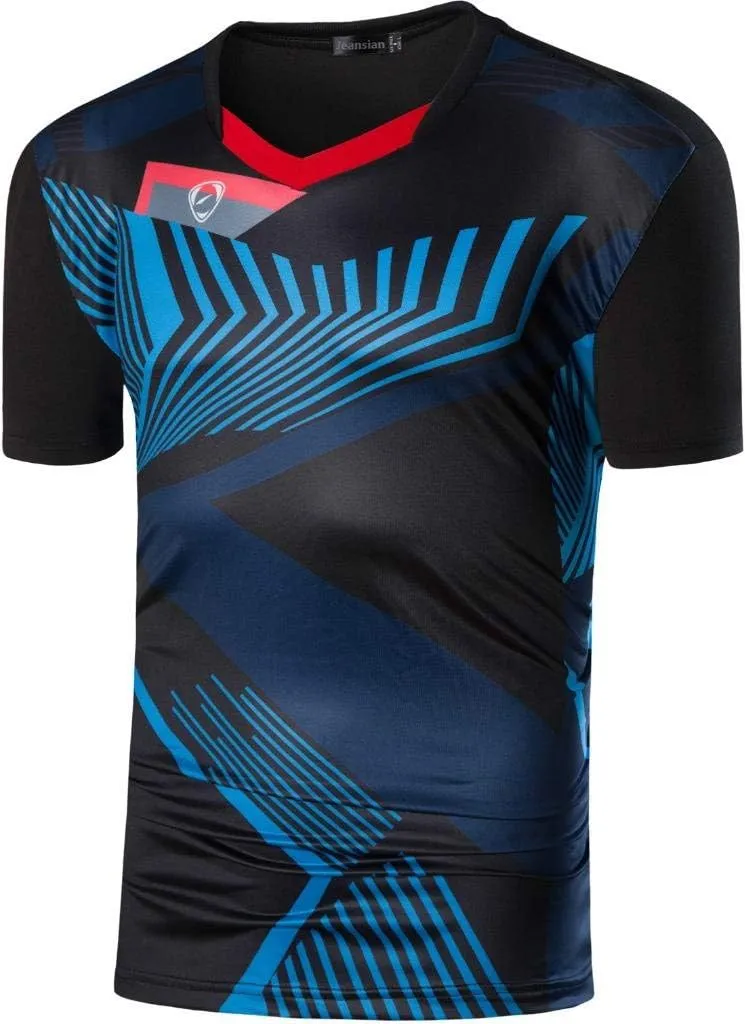 jeansian Boy's Quick Dry Fit Sport Short Sleeve Breathable T-Shirt Tee Shirt Tshirt Tops Tennis Golf Bowling LBS701