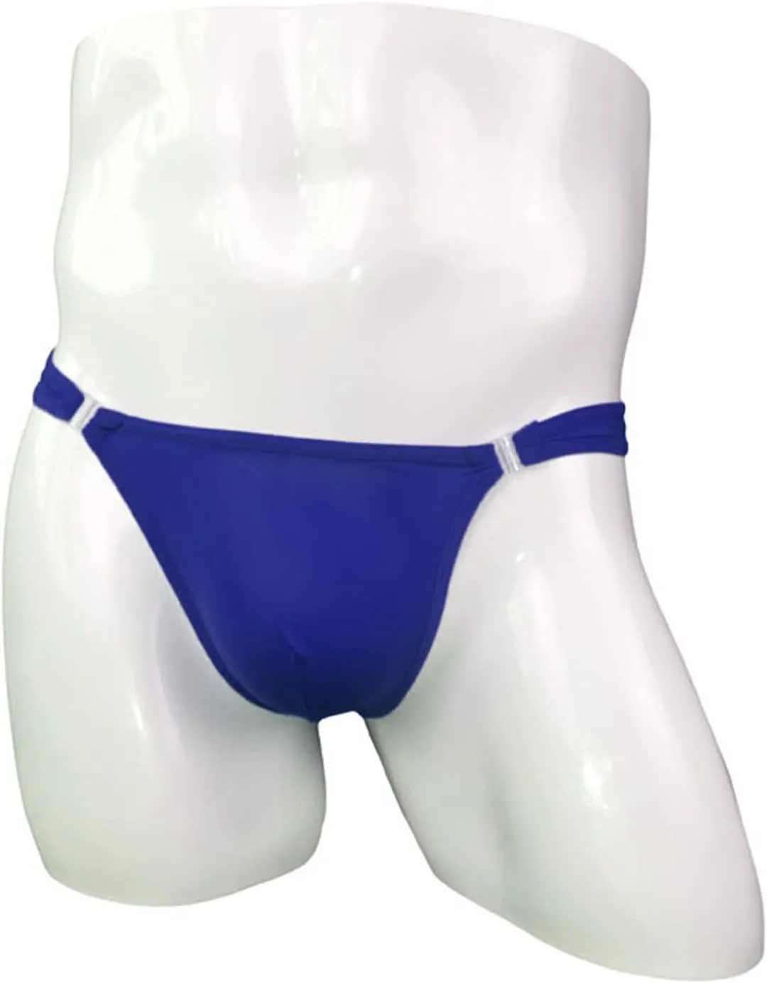 JEsilunmaMY Mens Ice Silk Bikini Briefs Low Waist Translucent Bulge Thong Underwear Breathable T-Back Sexy Panties Underpants