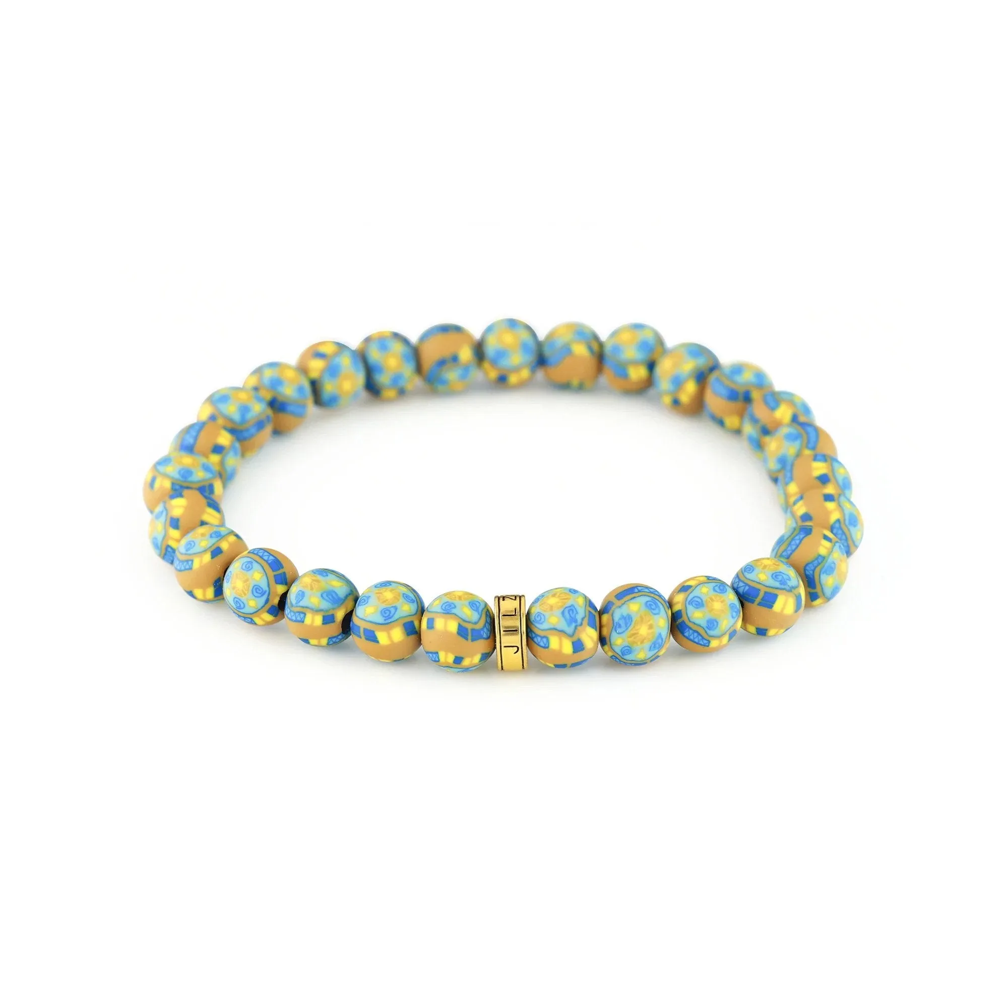 Jilzarah "Tribal" Large Bead Stack Bracelet