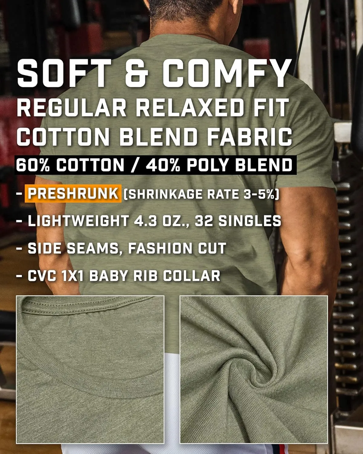 Lift Heavy Recover Fully T-Shirts for Workout, Funny Gym Shirt for Men