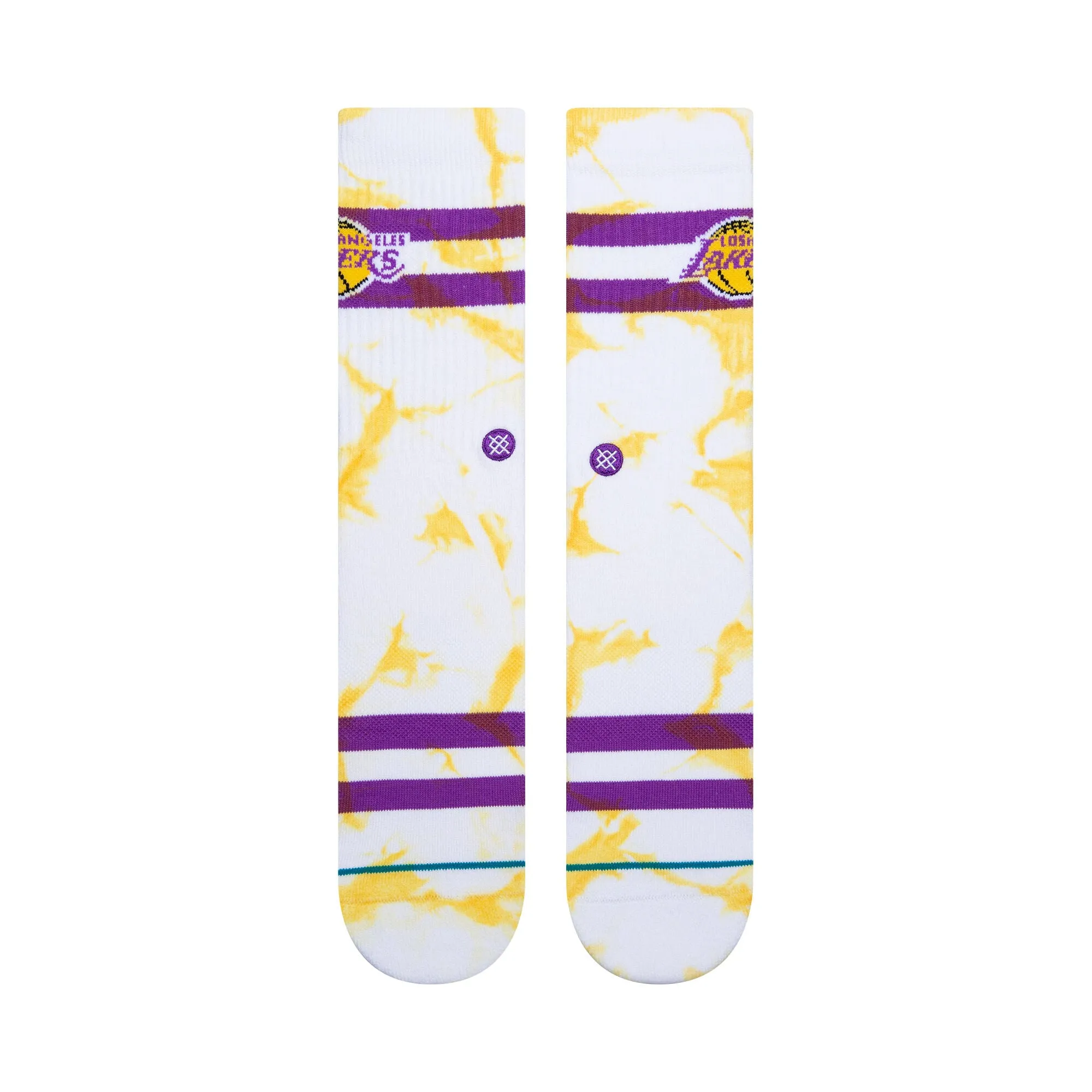 Los Angeles Lakers Dyed Socks