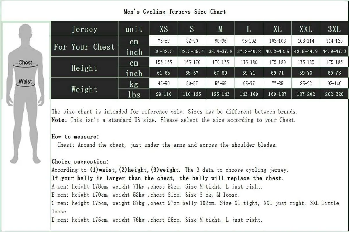 Mens Cycling Jersey Mens Bike Clothing Short Sleeve Pro MTB 3D Bicycle Shirts Tops Quick Dry,Pockets,Breathable