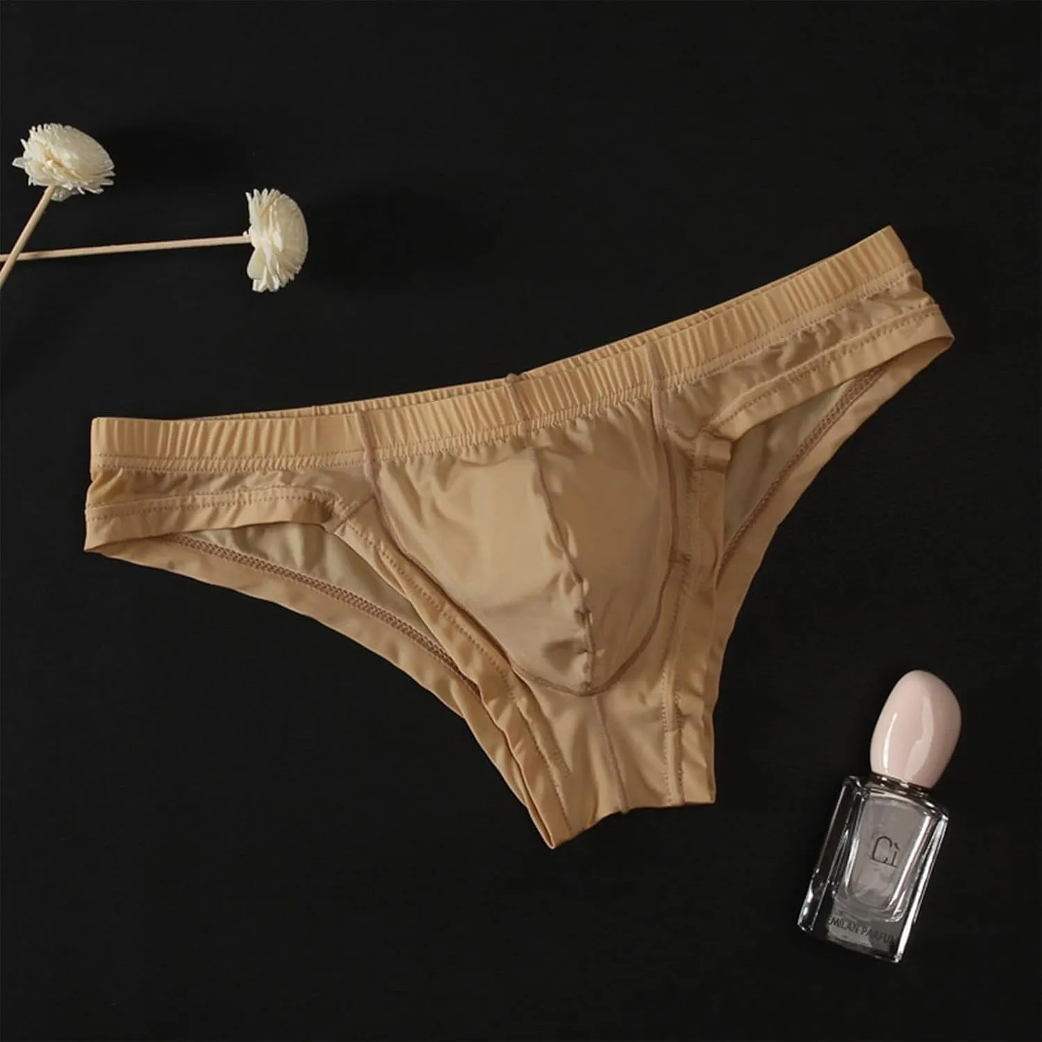 Men's Sexy Briefs Panties Tangas para Hombre Ropa Interior Transpirable Lace Body Breathable Underwear Knickers