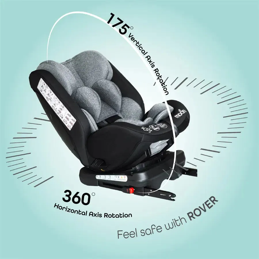 Moon - Rover -Baby/Infant Car Seat Group:(0 ,1,2,3) (0-12 Years) 360° Rotate - Black