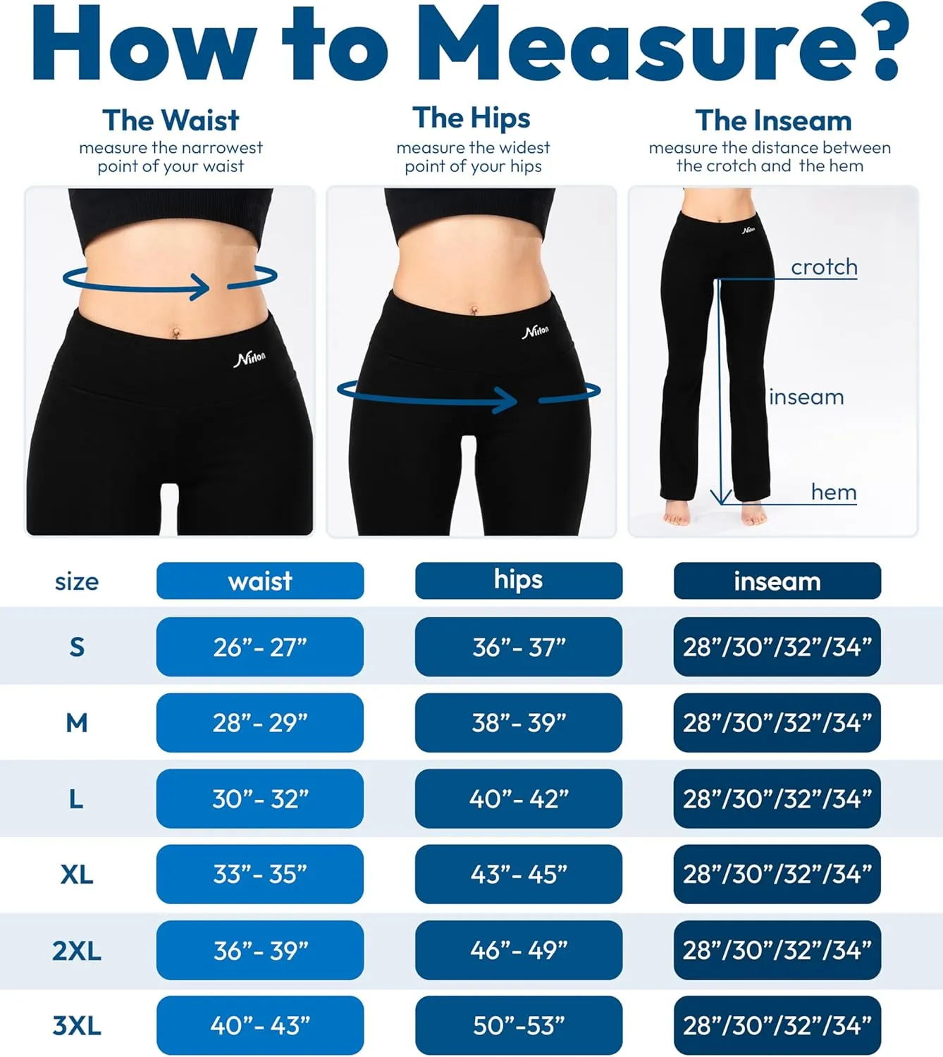 Nirlon Yoga Pants with Pockets - Yoga Pants with Pockets for Women Breathable Leggings with Pockets Regular & Plus Size Pants