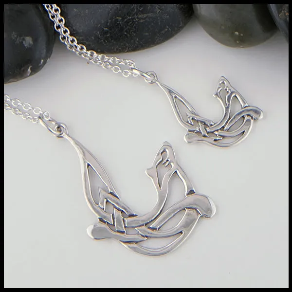 Otter Celtic Pendant
