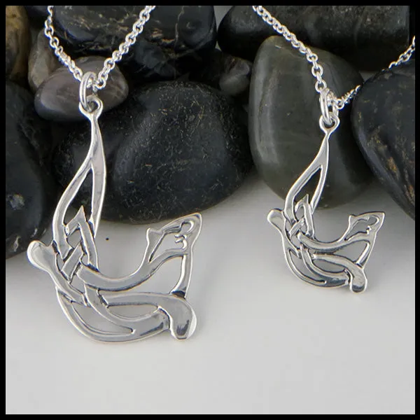 Otter Celtic Pendant