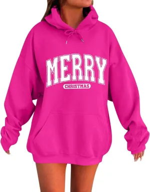 Oversized Hoodies For Women Plus Size Sweatshirt Trendy Winter Clothes Long Sleeve Drawstring With Pockets Pullover