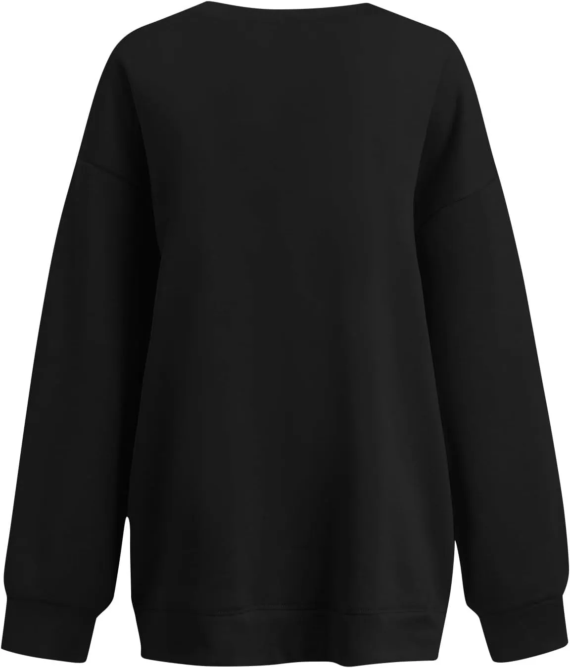Oversized Sweatshirt for Women Comfy Long Sleeve Fleece Cute Crewneck Sweatshirts Pullover Trendy Preppy Y2K Hoodies