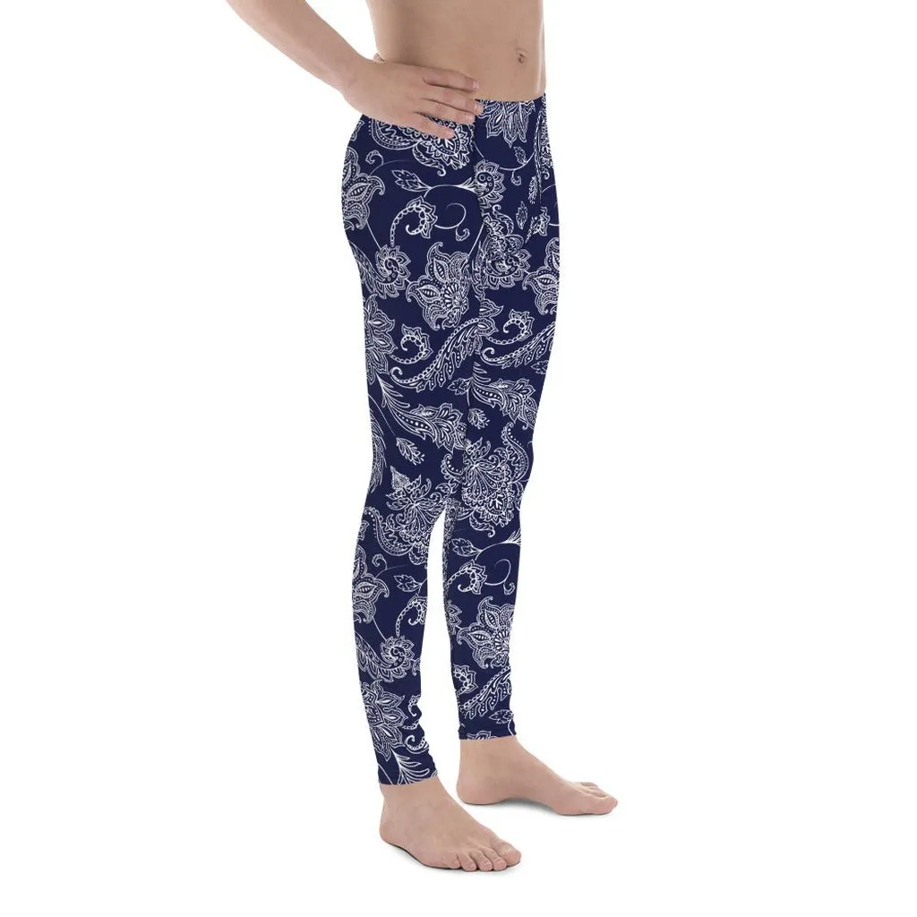 Paisley Floral Men's Leggings