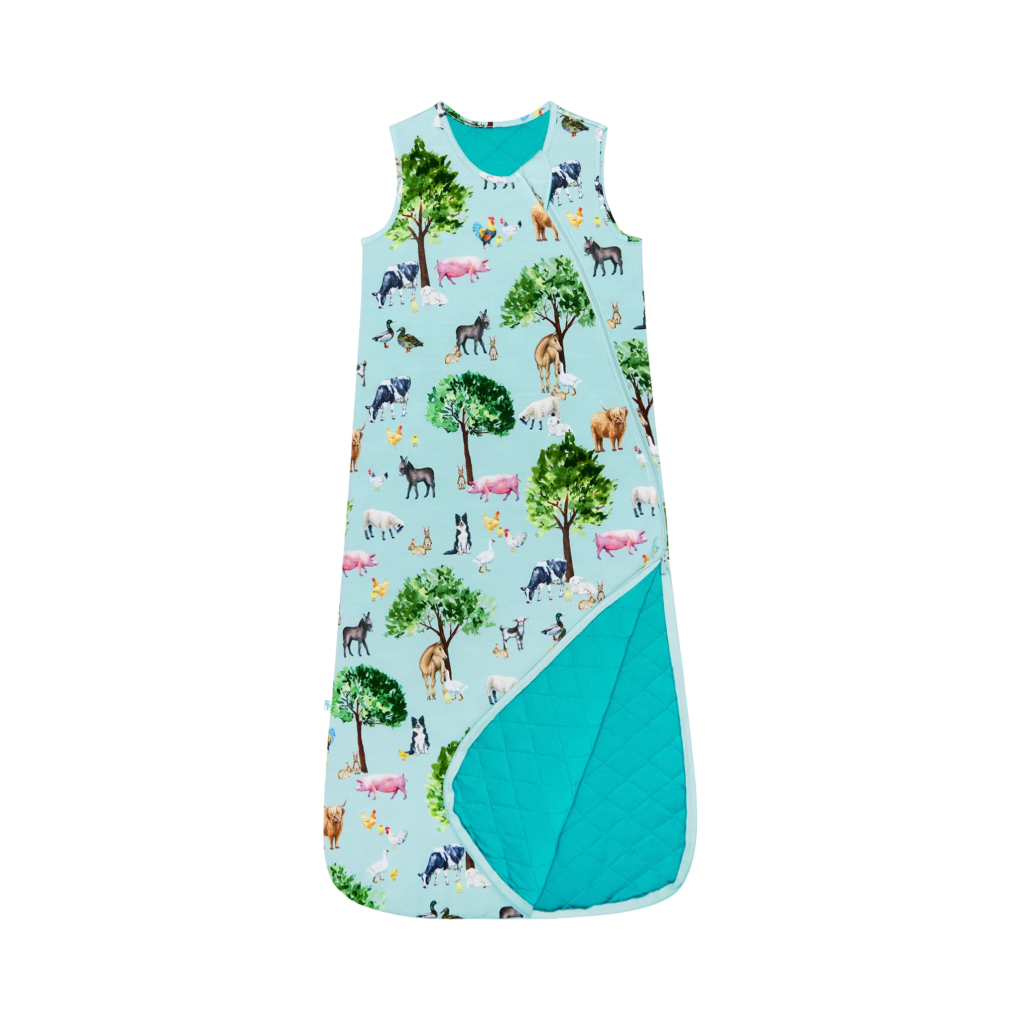Posh Peanut Bamboo Sleep Bag - 1.0 TOG, UNISEX, Brayden Farm