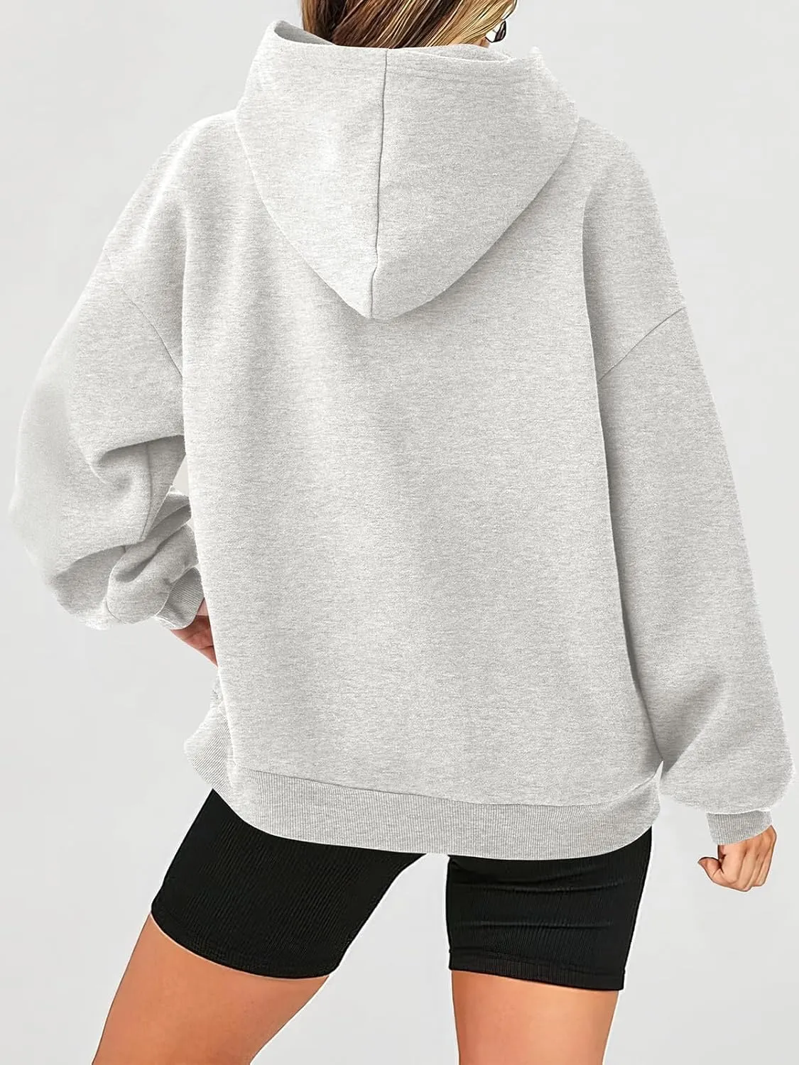 PRETTYGARDEN Womens Hoodies Long Sleeve Letter Sweatshirts 2024 Trendy Loose Fit Pullover Tops Fall Winter Outfits