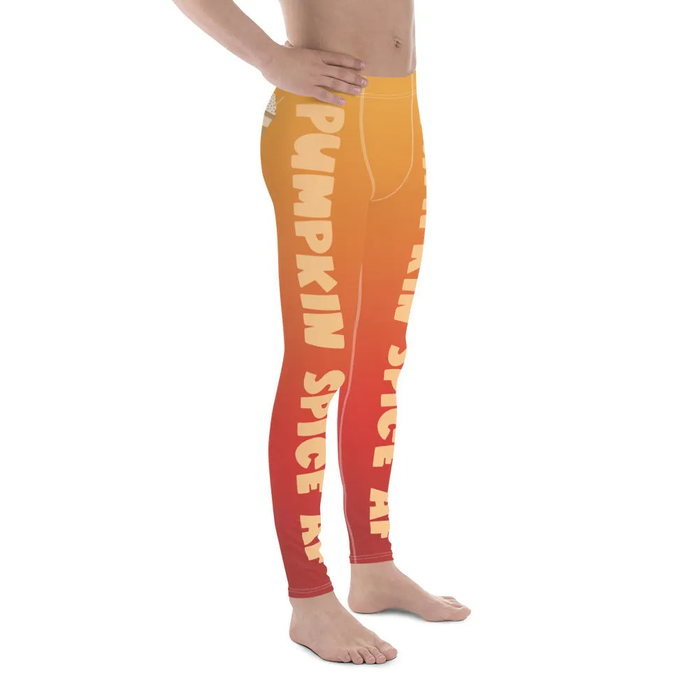 Pumpkin Spice AF Men's Leggings