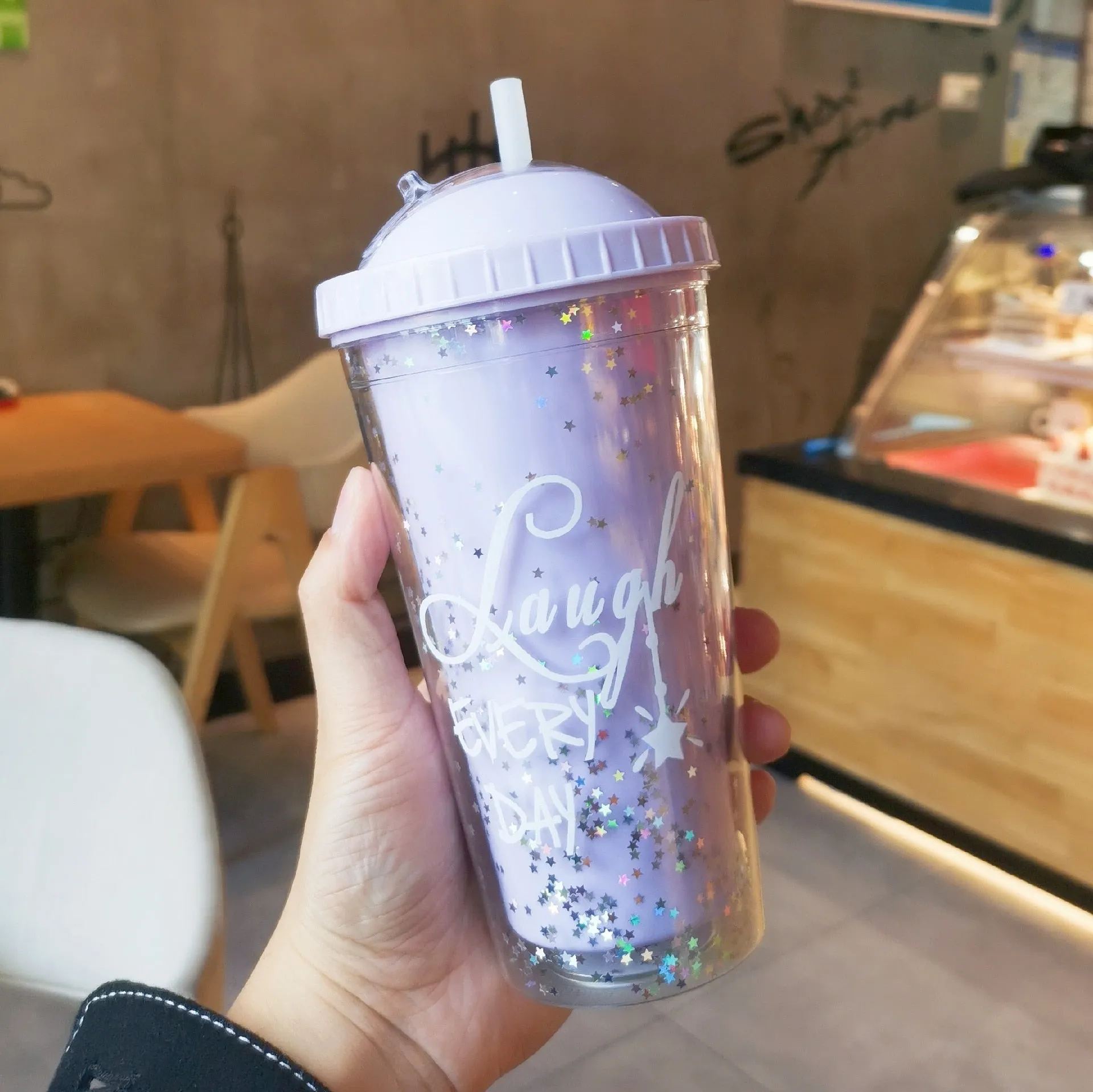 Rainbow Sprinkles Water Bottle