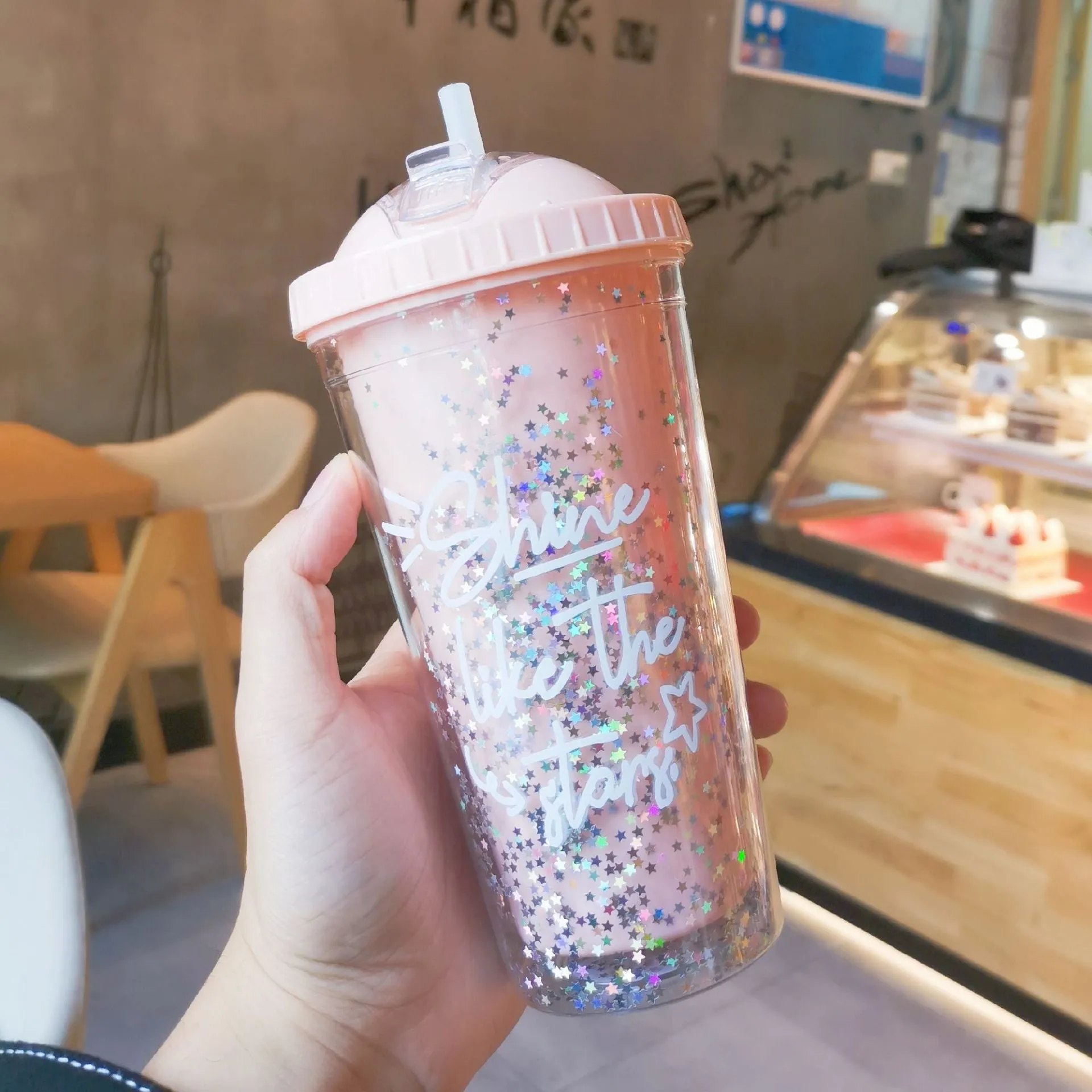 Rainbow Sprinkles Water Bottle