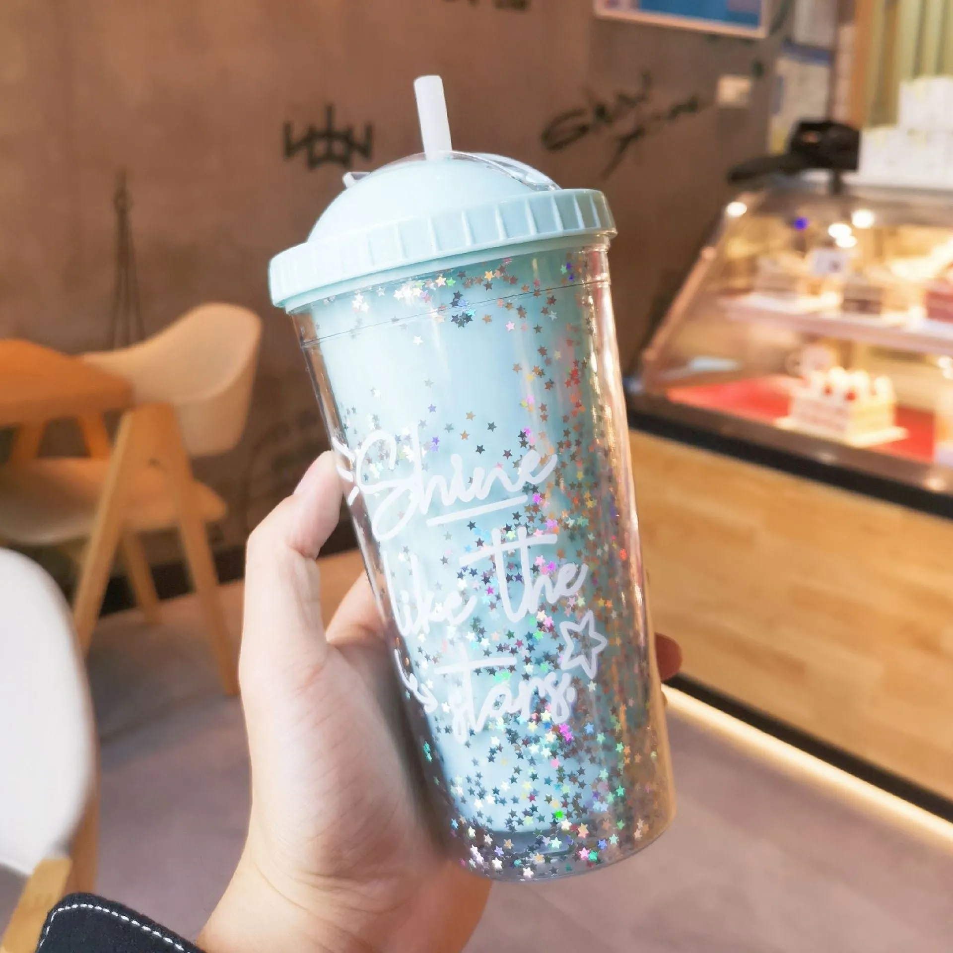 Rainbow Sprinkles Water Bottle