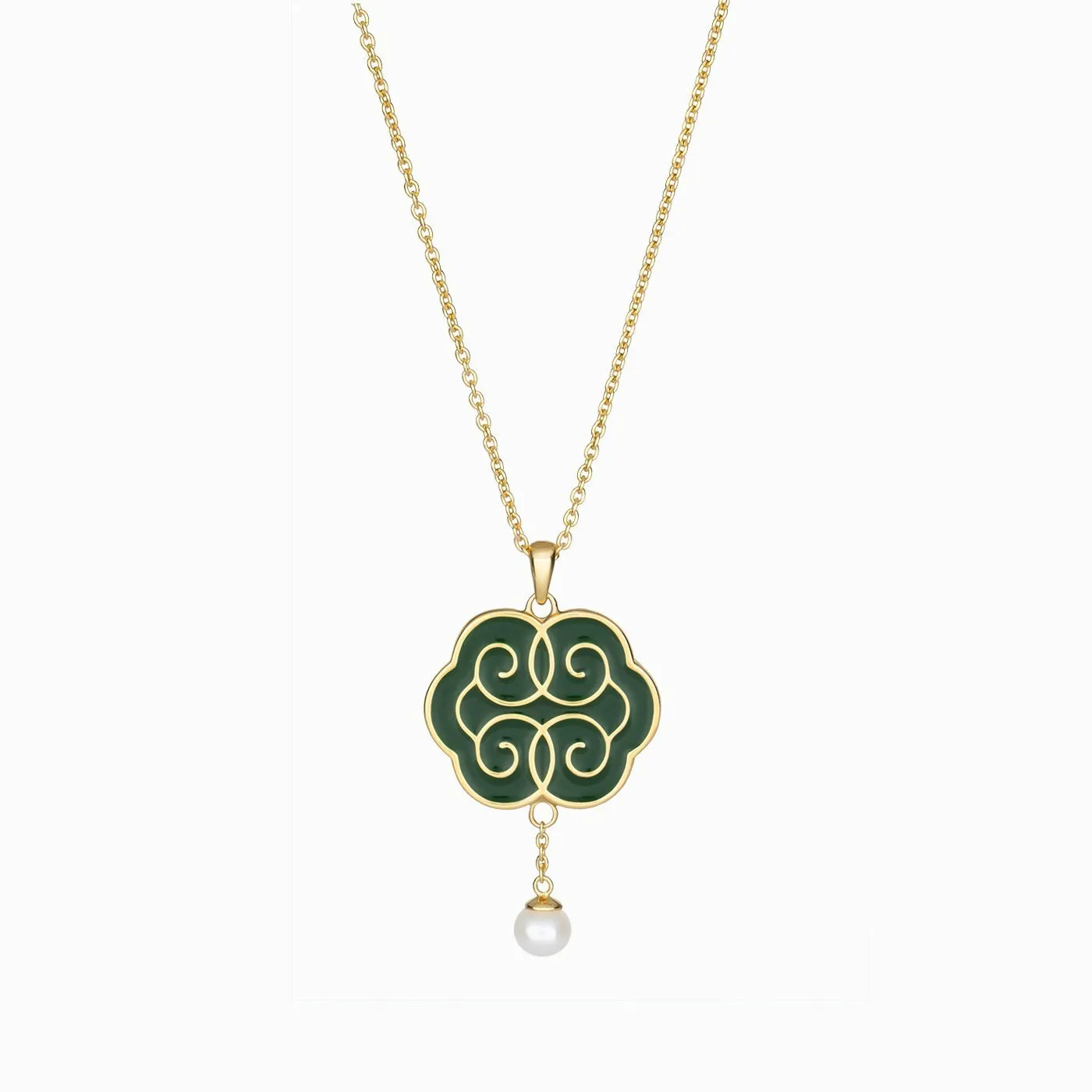 Ruyi Earrings & Necklace Set