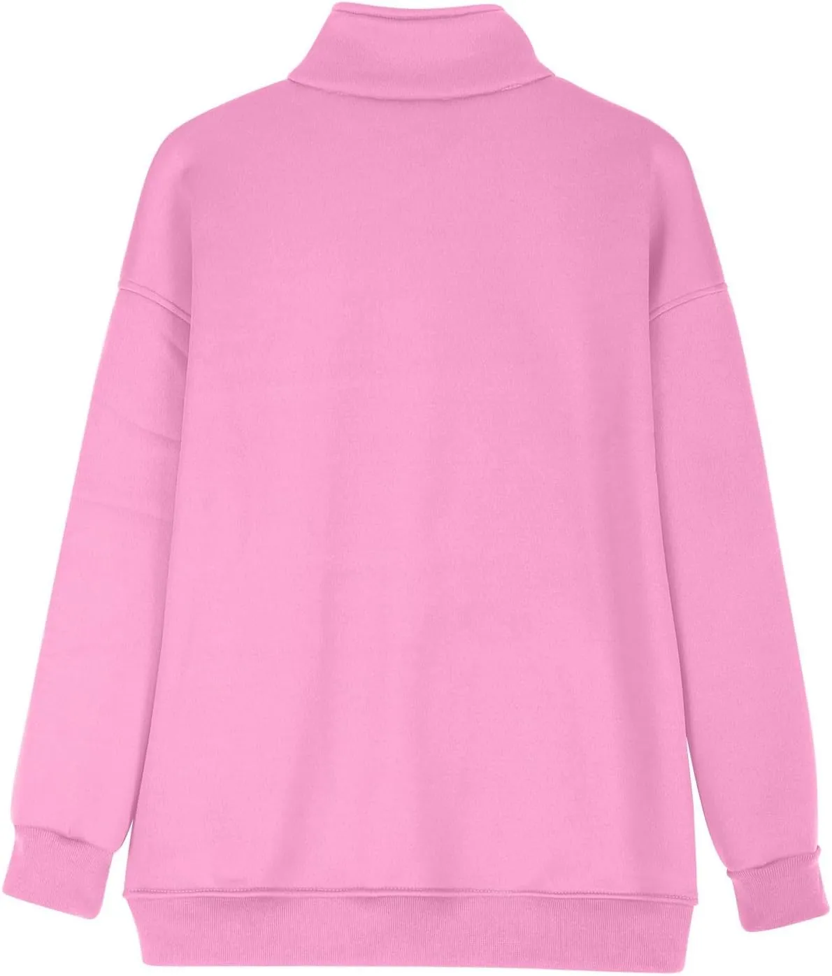 SMIDOW Full Zip Up Sweatshirts For Women Trendy 2024 Oversized Fleece Lightweight Hoodie Jacket Fall Preppy Teen Girls Outfit