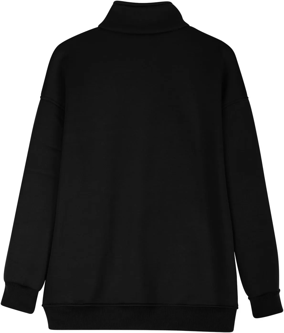SMIDOW Full Zip Up Sweatshirts For Women Trendy 2024 Oversized Fleece Lightweight Hoodie Jacket Fall Preppy Teen Girls Outfit