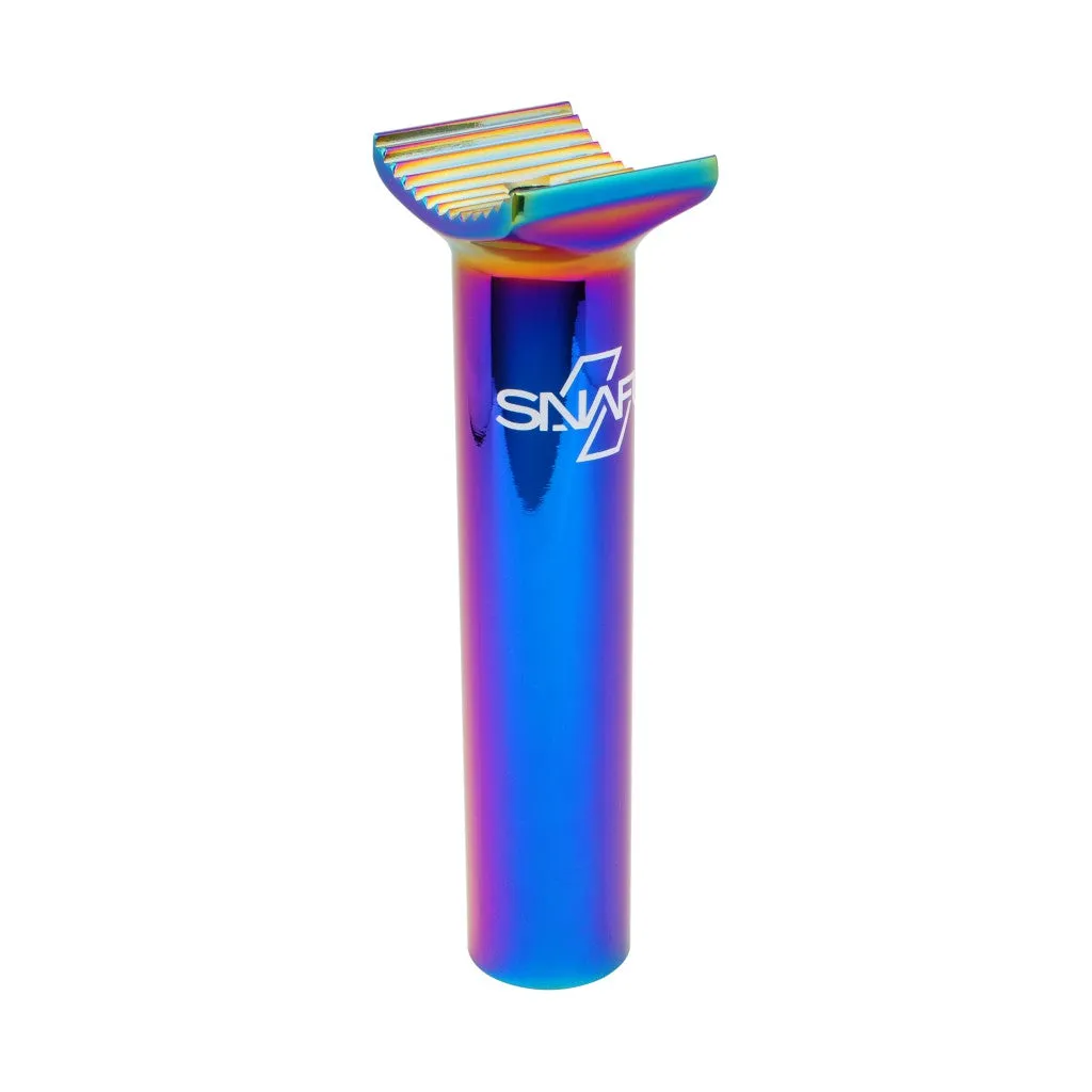 Snafu BMX 25.4 Alloy Pivotal Seat Post 135mm - Jet Fuel