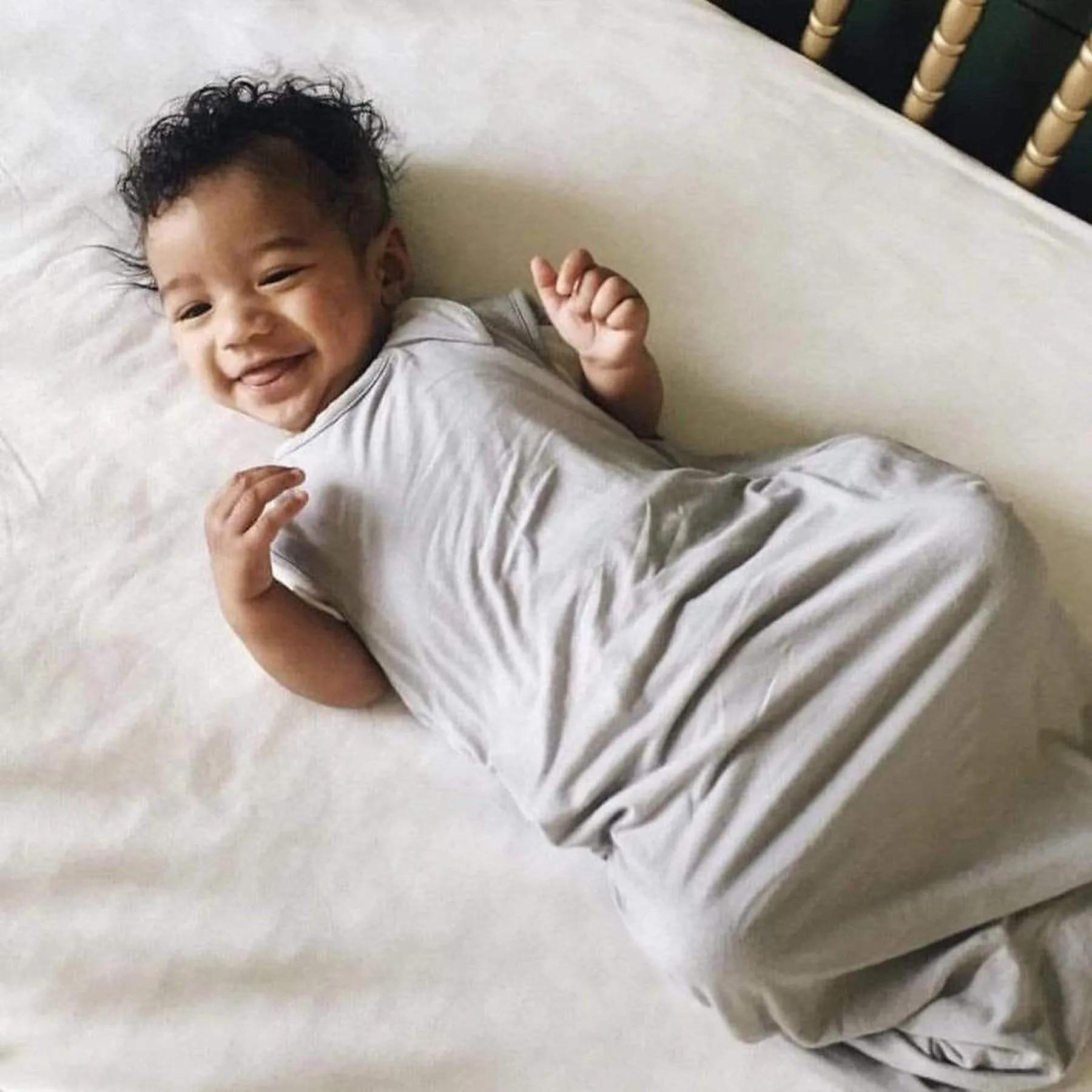Solid Sleep Bag Tog 0.5 - Storm by Kyte Baby