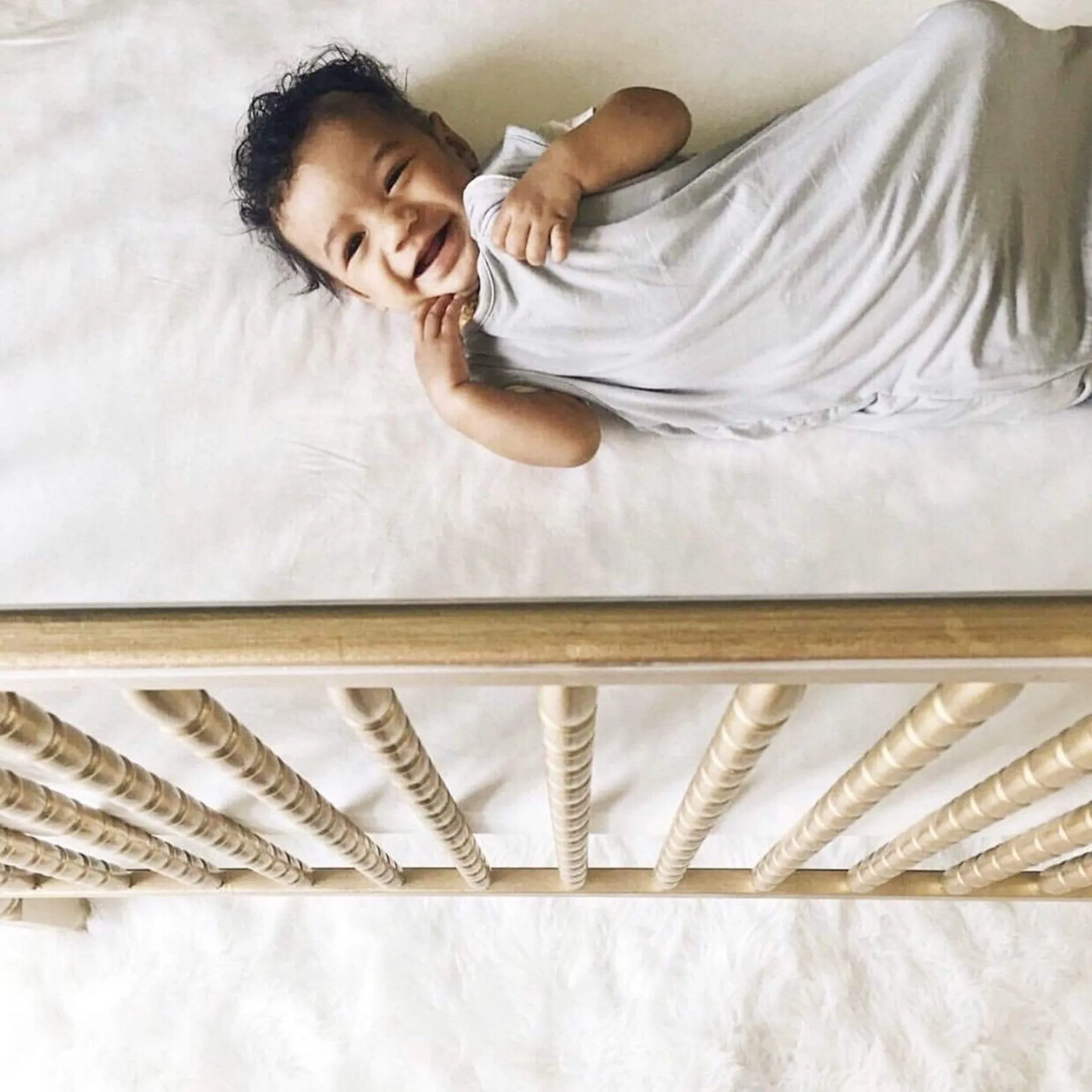 Solid Sleep Bag Tog 0.5 - Storm by Kyte Baby