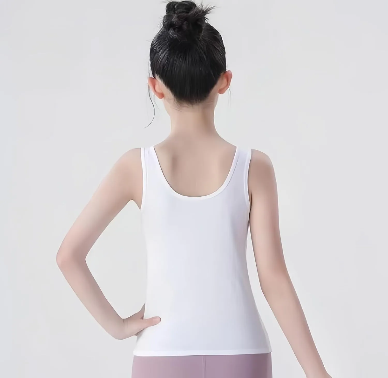 Training Bras for Girl Pure Cotton Lining Underwear Teen Girls Camisoles Kids Tank Tops