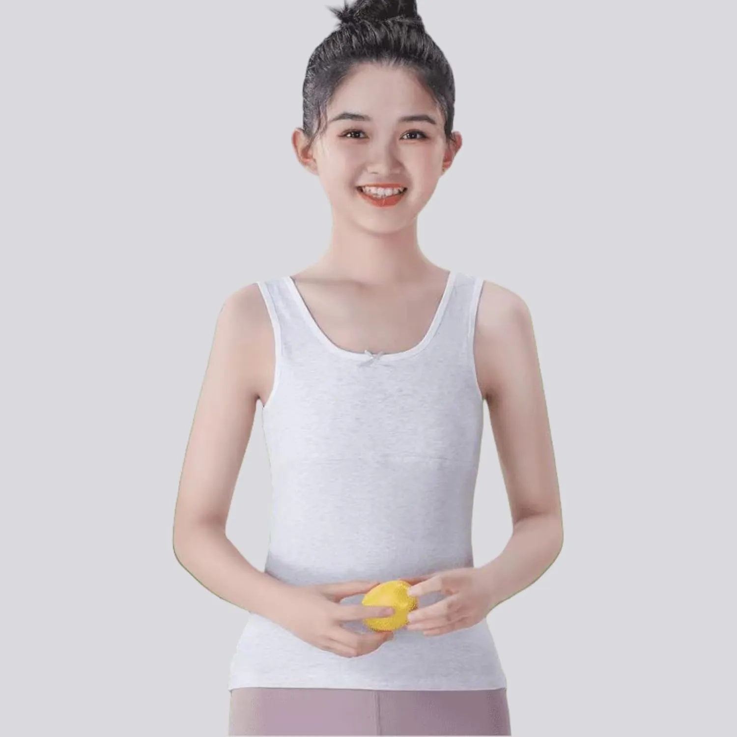 Training Bras for Girl Pure Cotton Lining Underwear Teen Girls Camisoles Kids Tank Tops