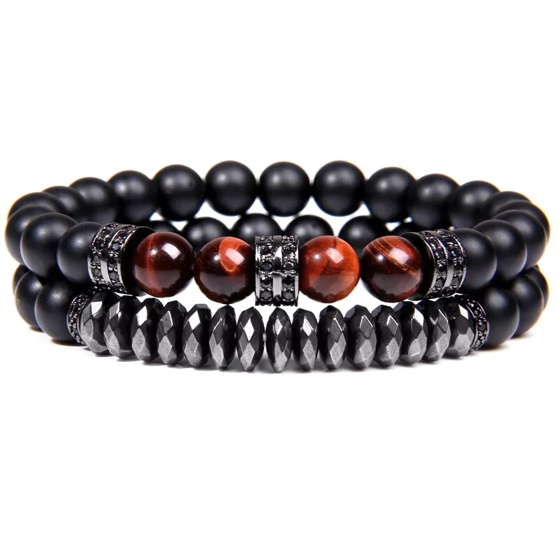 Unisex Natural Stone Beads Bracelet / Stylish Jewelry Women And Men / Casual Accessories