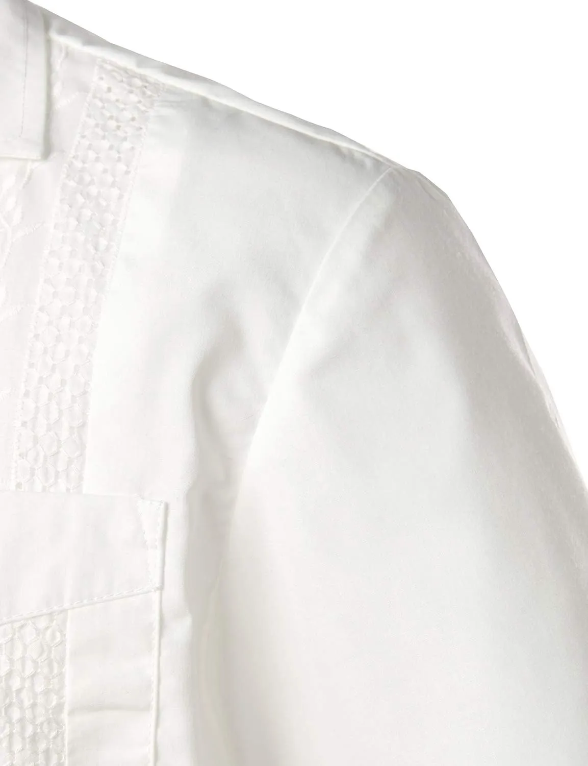 VATPAVE Mens Short Sleeve Button Down Cuban Guayabera Shirts