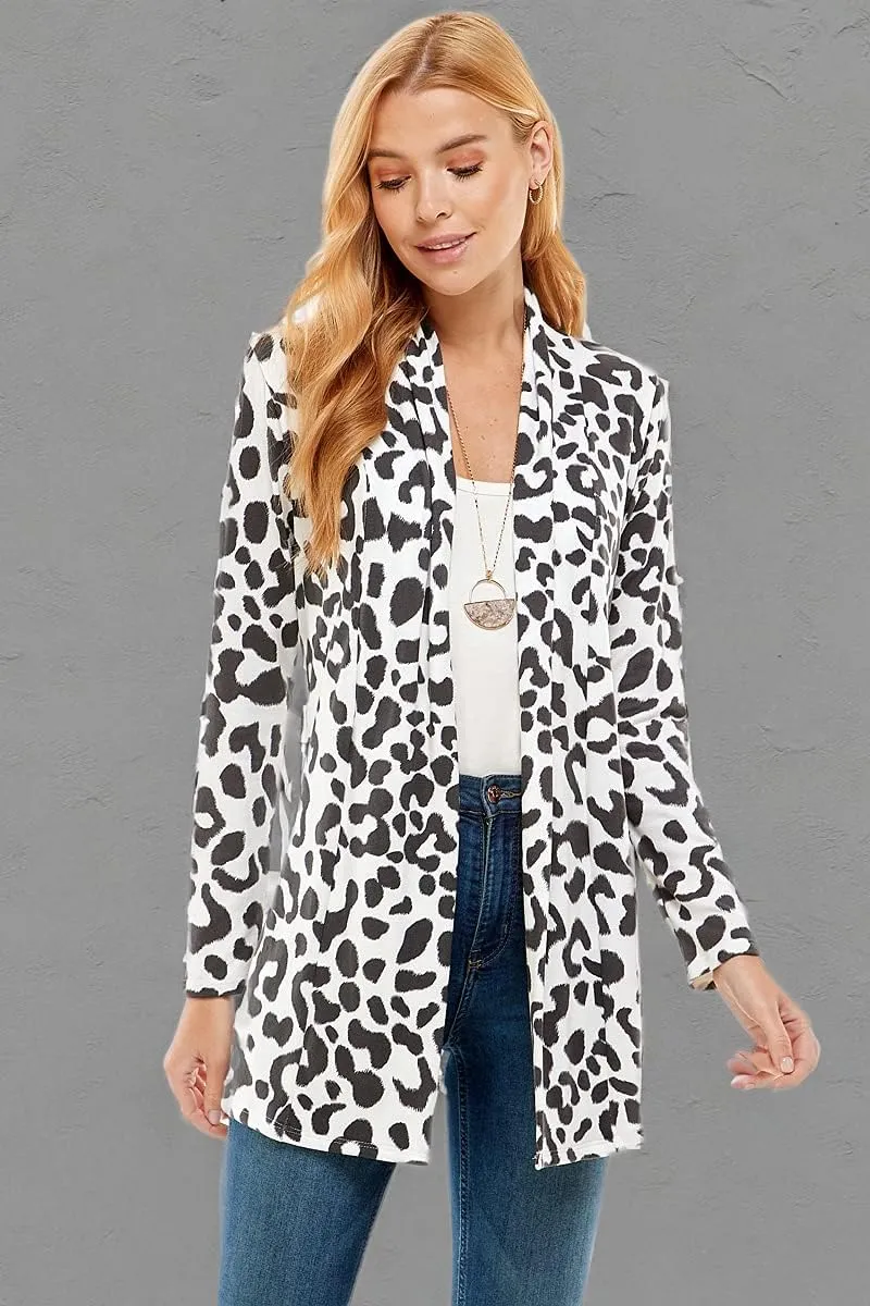 Women's Casual Lightweight Open Front Cardigans with Pockets and Formal Thin Kimono Duster Sweater Cardigan