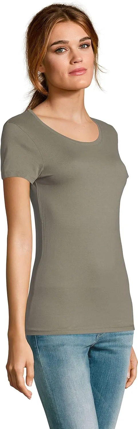Women's Graphic T-Shirt Organic Bitcoin is The Future Crypto HODL BTC Eco-Friendly Ladies Limited Edition Short