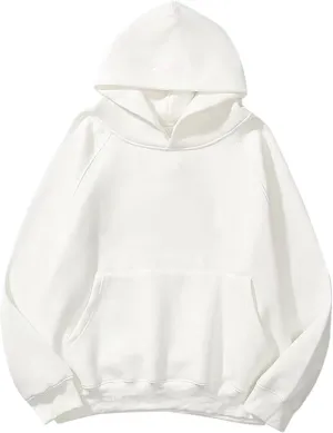 Womens Oversized Hoodies Long Sleeve Plain Sweatshirts With Pockets Winter Cute Pullover 2024 Fashion Tops