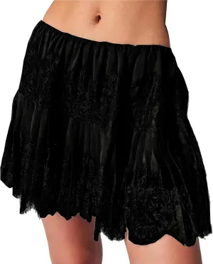 Womes Lace Mini Skirt Y2k Ruffle Elastic High Waist Cute Flowy Tiered Layered Boho Skorts Lace Tiered Short Skirts Underskirt