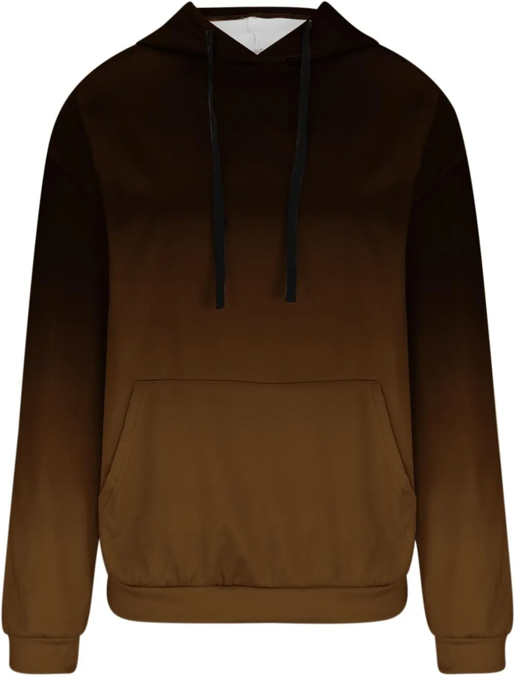 YRAETENM Hoodies for Women Fashion Crew Neck Long Sleeve Fleece Sweatshirts Oversized Lightweight Pullover Tops with Pocket