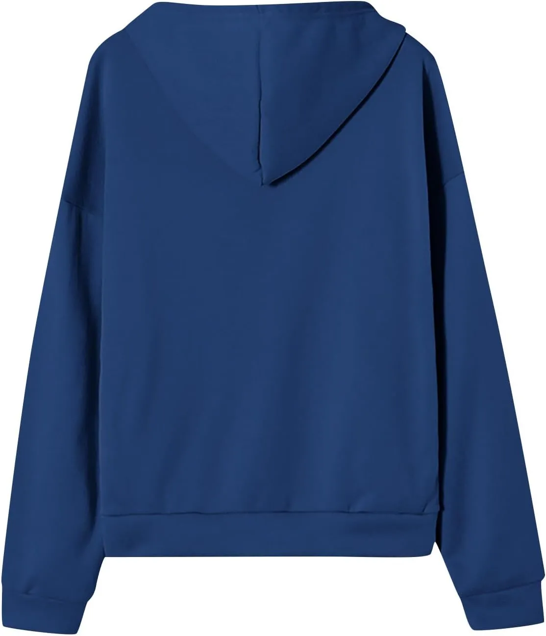 Zip Up Hoodie Women Long Sleeve Oversized Sweatshirts Y2K Jacket With Pockets 2024 Fall Outfits